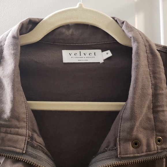 Velvet by Graham and Spencer Utility Jacket - S - Picture 3 of 3
